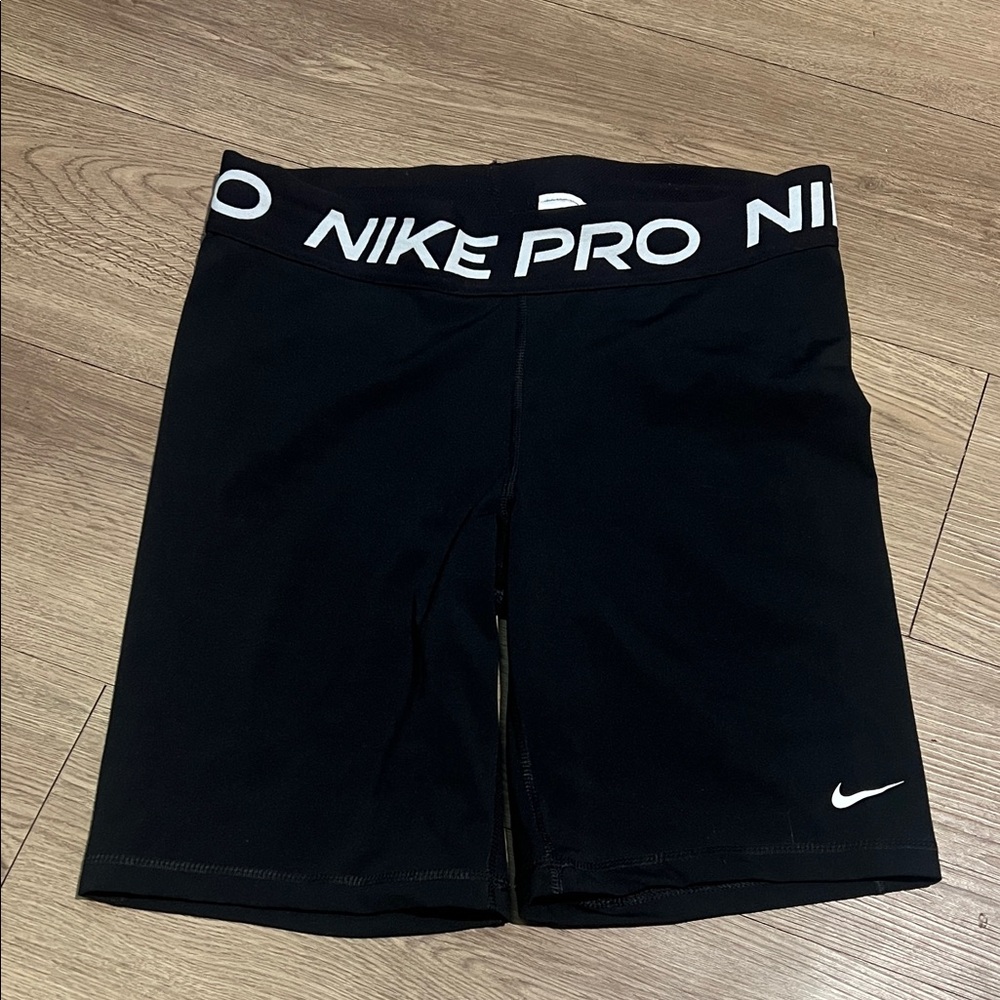 Nike Pro Black Athletic Compression Shorts